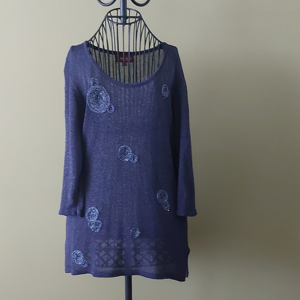 "ANNA BELLA", Fancy Sweater. Size XL